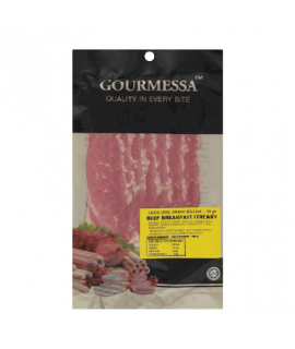 GOURMESSA BEEF BREAKFAST STREAKY 100G