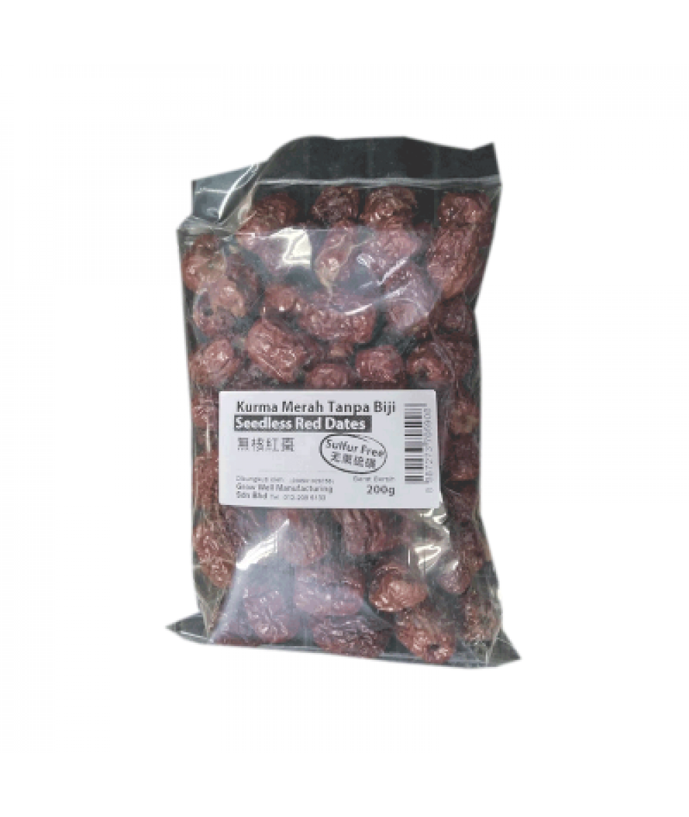 KURMA MERAH TANPA BIJI 200G