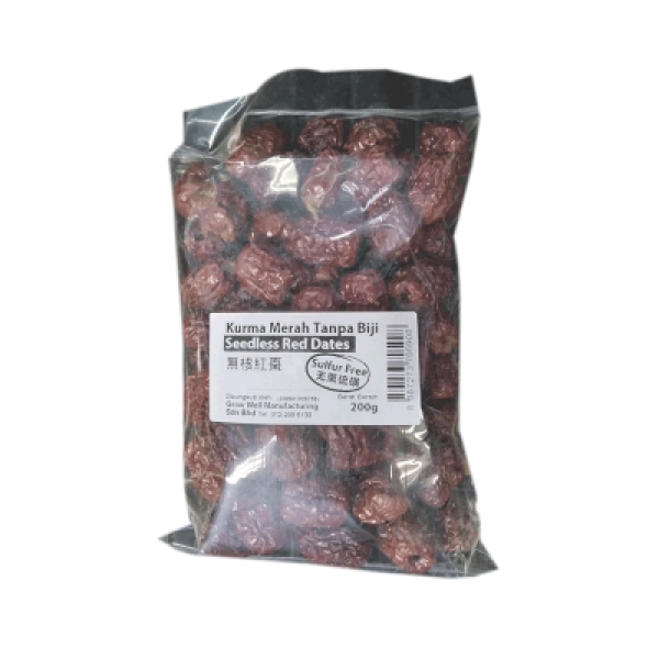 KURMA MERAH TANPA BIJI 200G