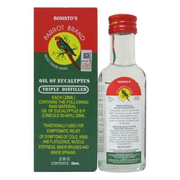 PARROT BRAND EUCALYPTUS OIL 28ML