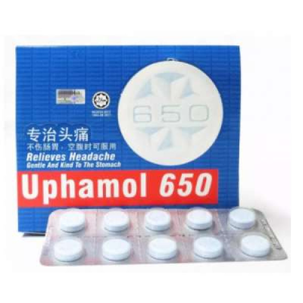 UPHAMOL 650 TABLET10S