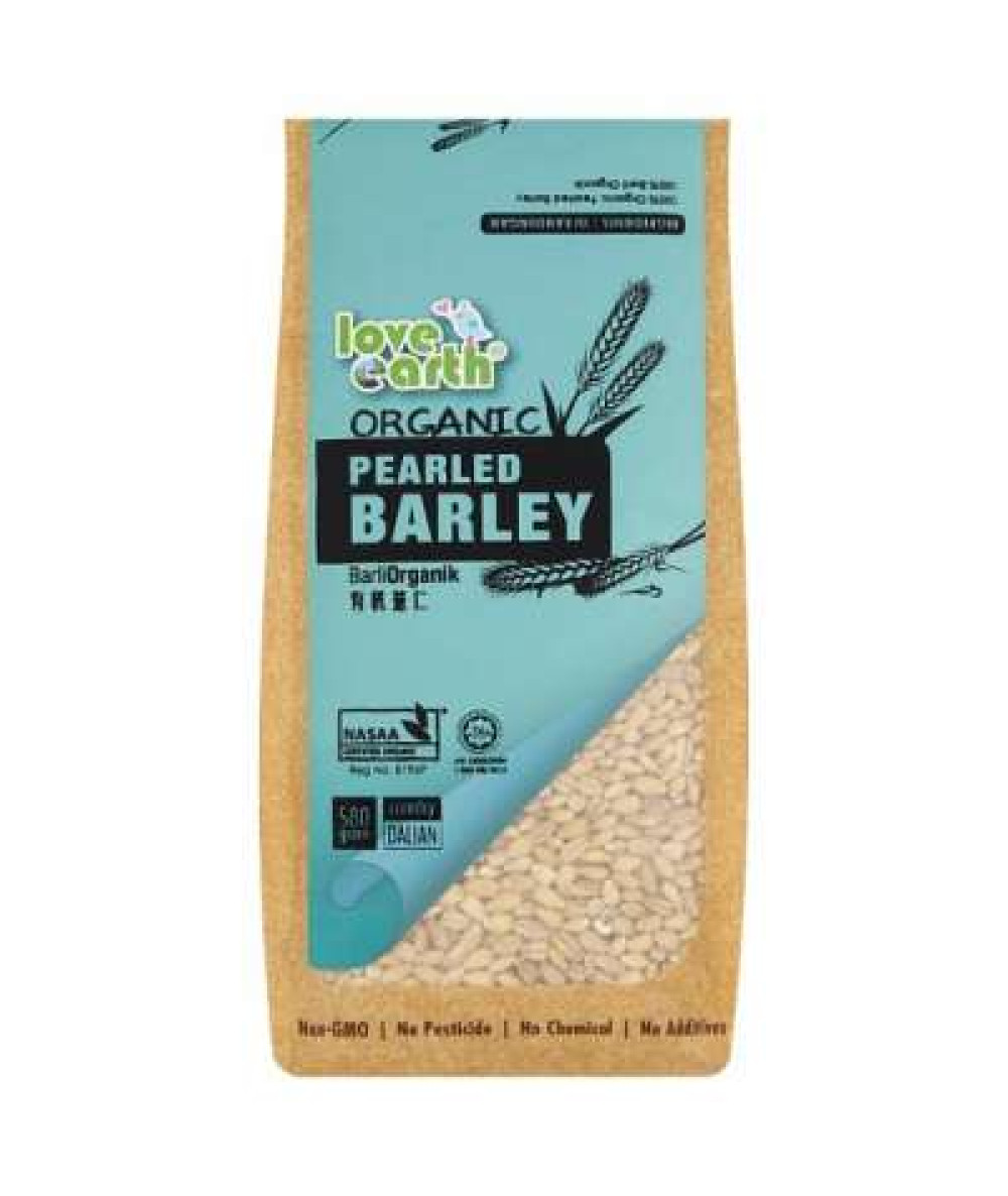 LE ORGANIC PEARLED BARLEY 580G 