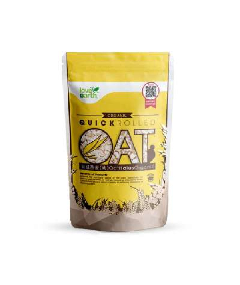 LE ORGANIC QUICK/INSTANT ROLLED OAT 400G