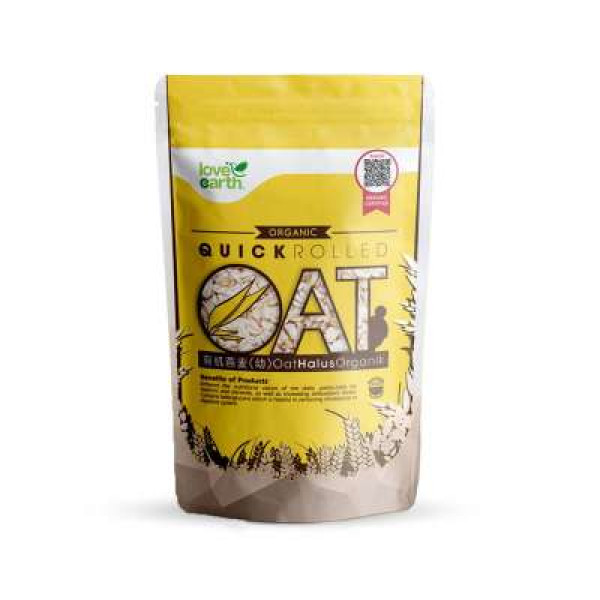 LE ORGANIC QUICK/INSTANT ROLLED OAT 400G