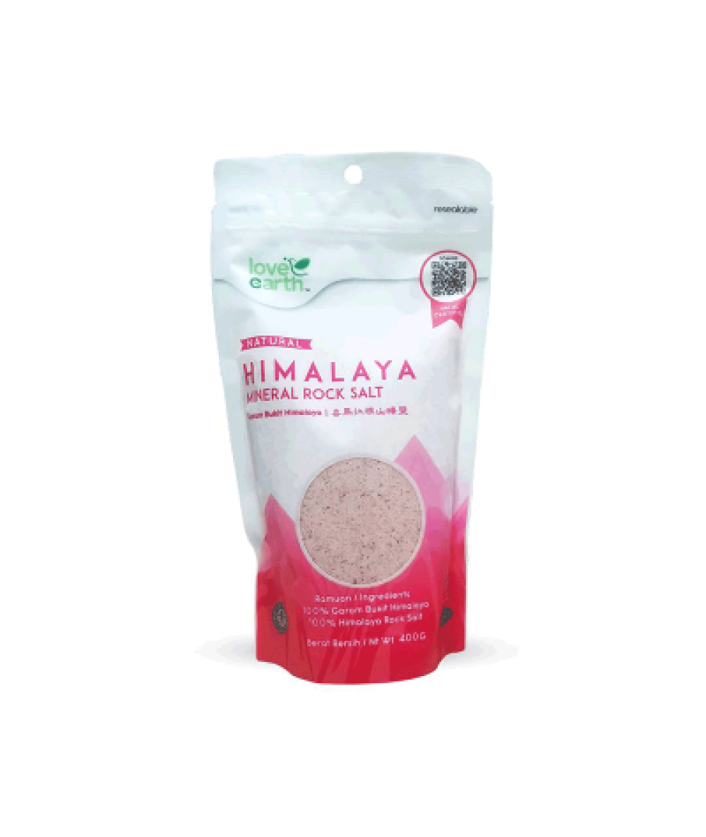 LE HIMALAYA MINERAL ROCK SALT 400G 