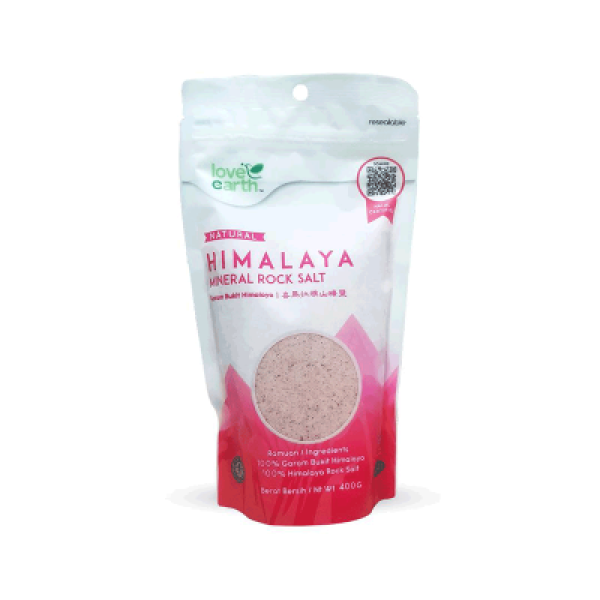 LE HIMALAYA MINERAL ROCK SALT 400G 