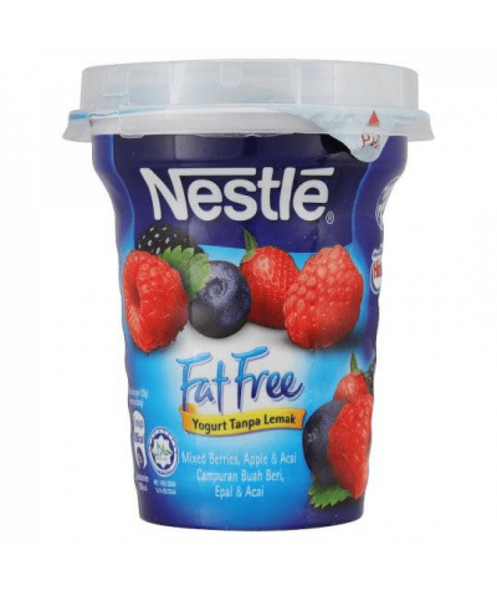 NESTLE YOGURT FFRE MIXED BERRY 125G