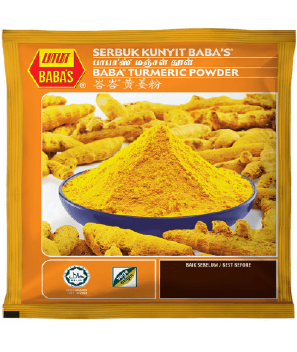 BABA'S TURMERIC POWDER 250G