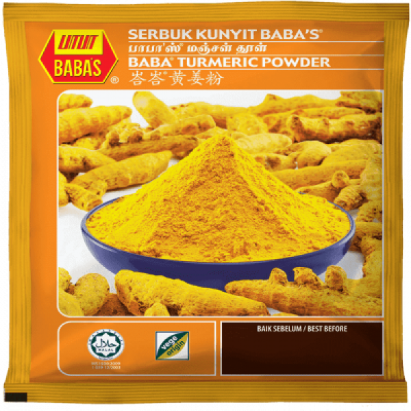 BABA'S TURMERIC POWDER 250G