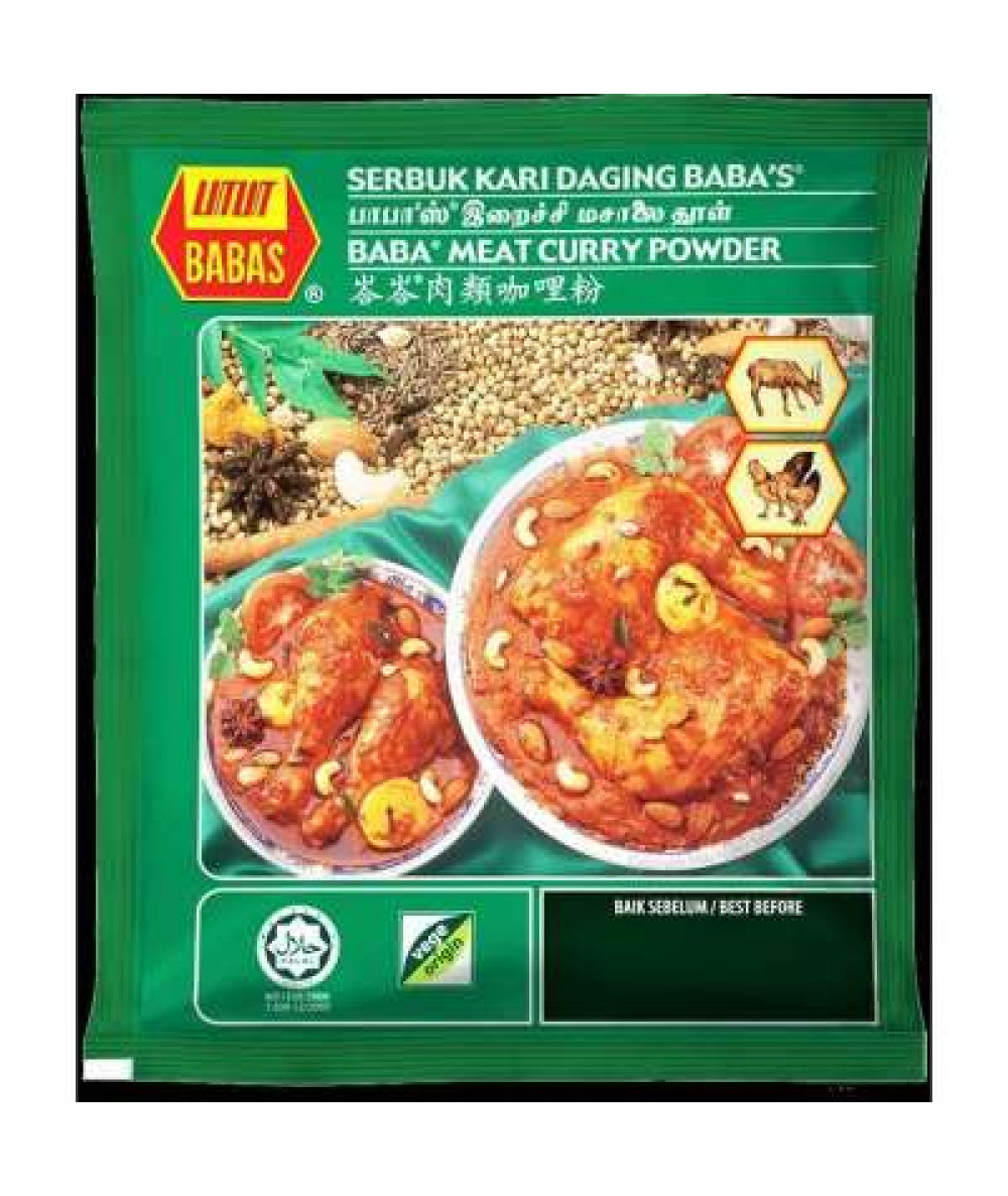 BABA'S MEAT CURRY POWDER 125G