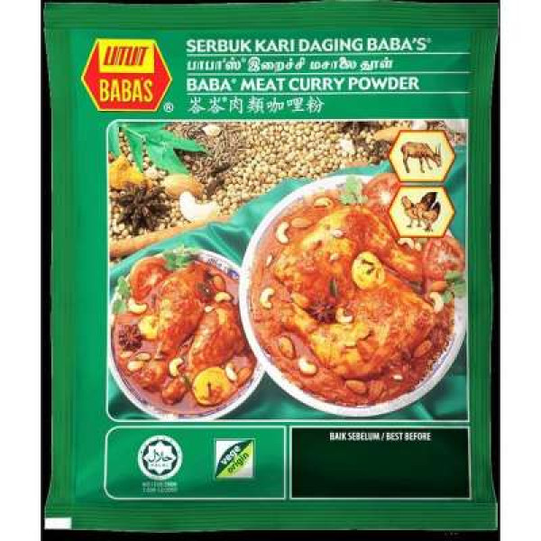 BABA'S MEAT CURRY POWDER 125G