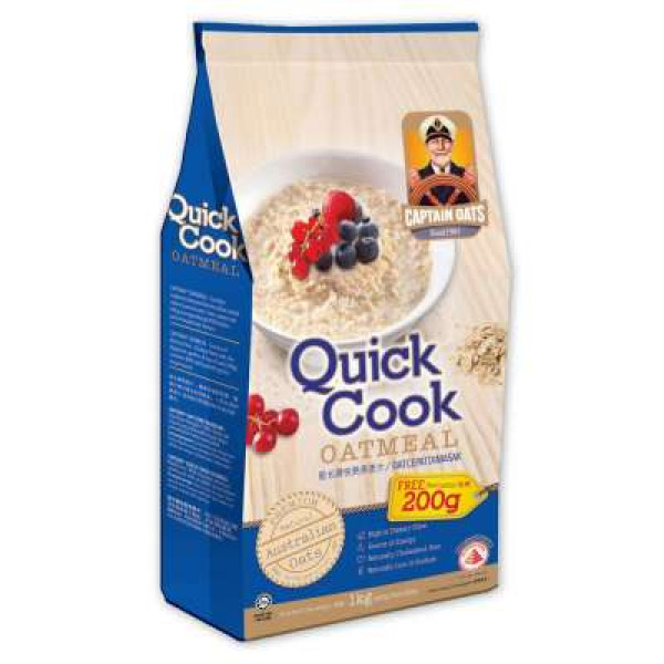 CAPTAIN OATS QUICK COOKING 800G