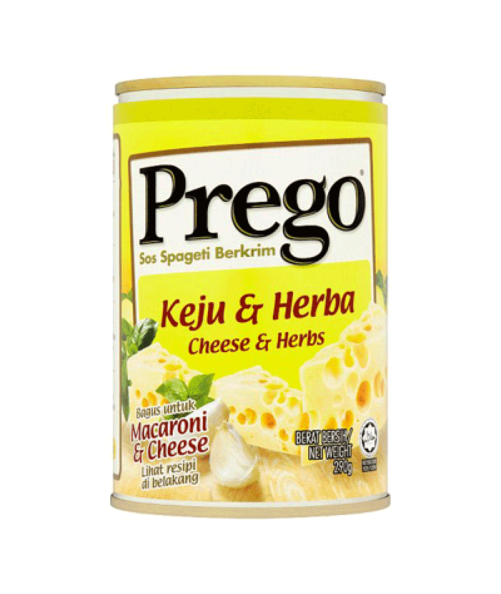 PREGO CHEESE & HERBS 290G