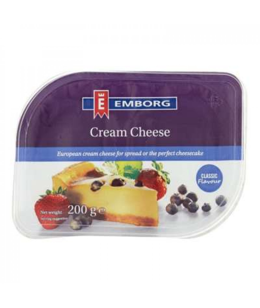 EMBORG FRESH CREAM CHEESE 200G