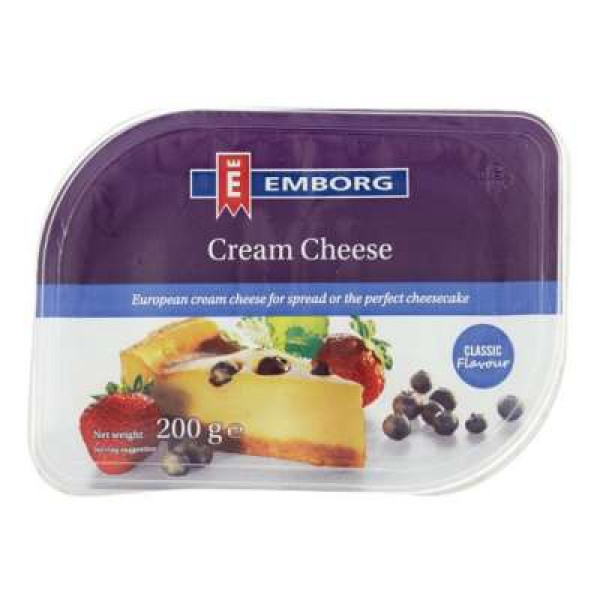 EMBORG FRESH CREAM CHEESE 200G