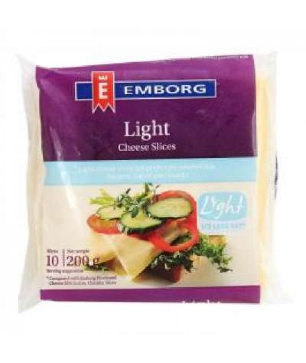 EMBORG PROCESSED SLICED CHEESE 20'S