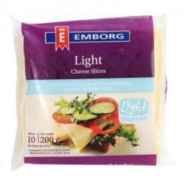 EMBORG PROCESSED SLICED CHEESE 20'S