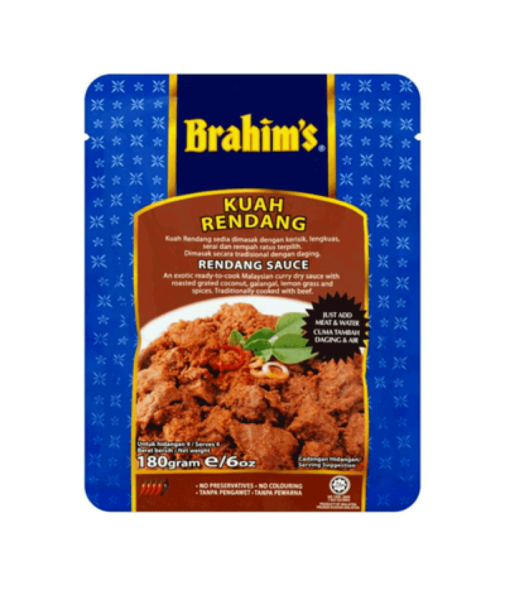 BRAHIMS RENDANG SAUCE 180G