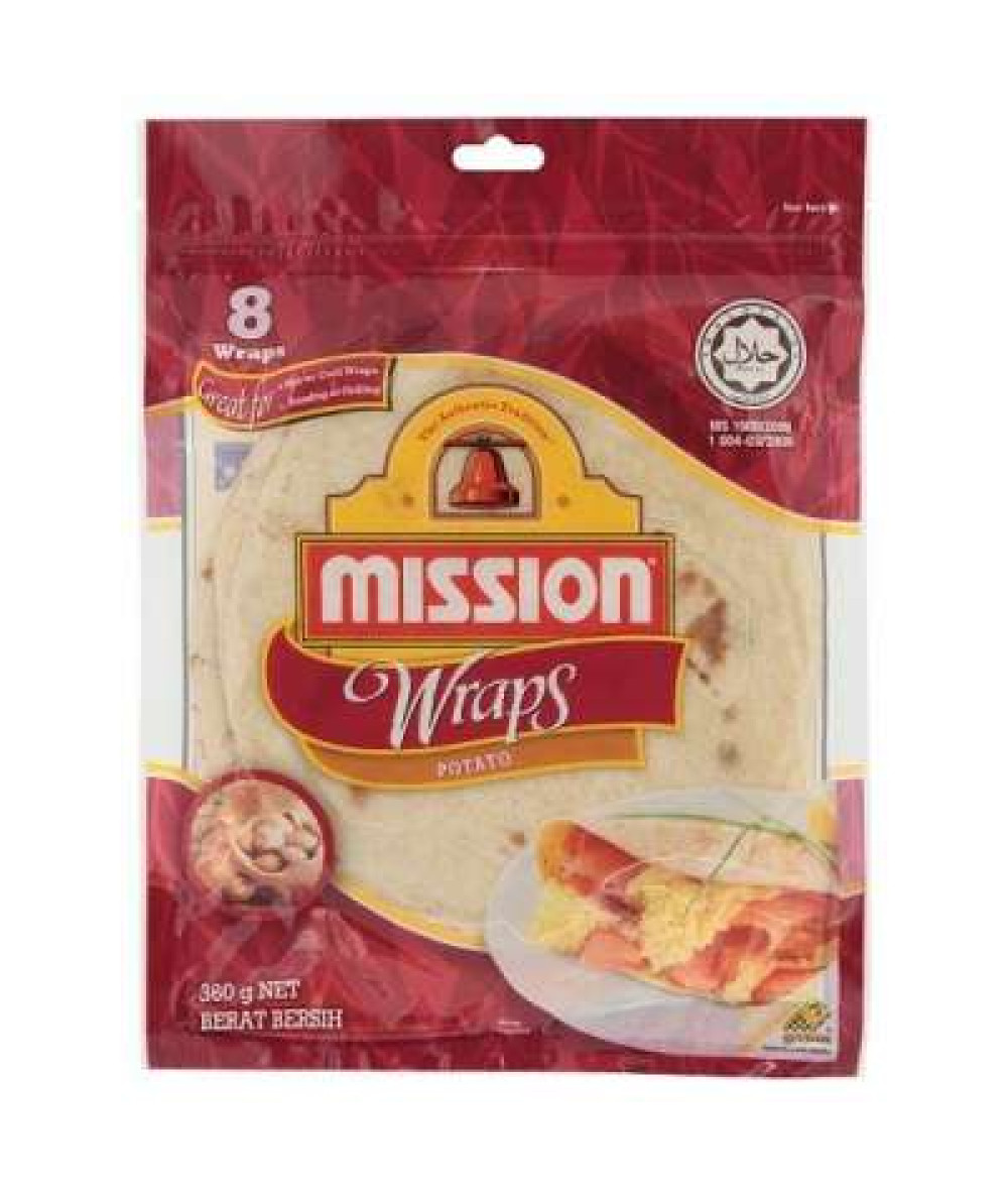 MISSION WRAPS POTATO 8'S