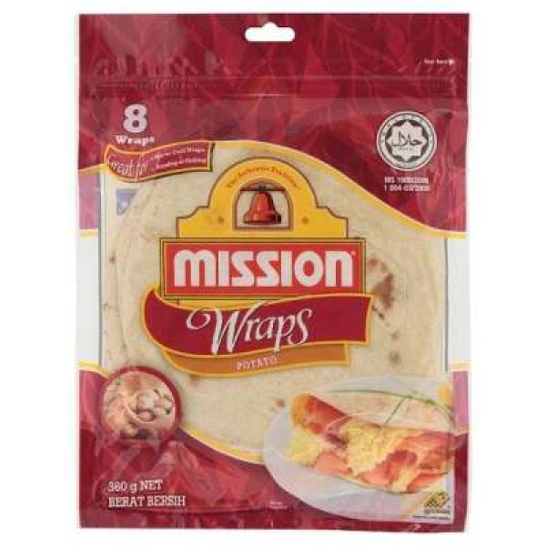 MISSION WRAPS POTATO 8'S