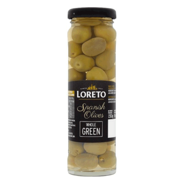 LORETO PLAIN OLIVES GREEN 150G