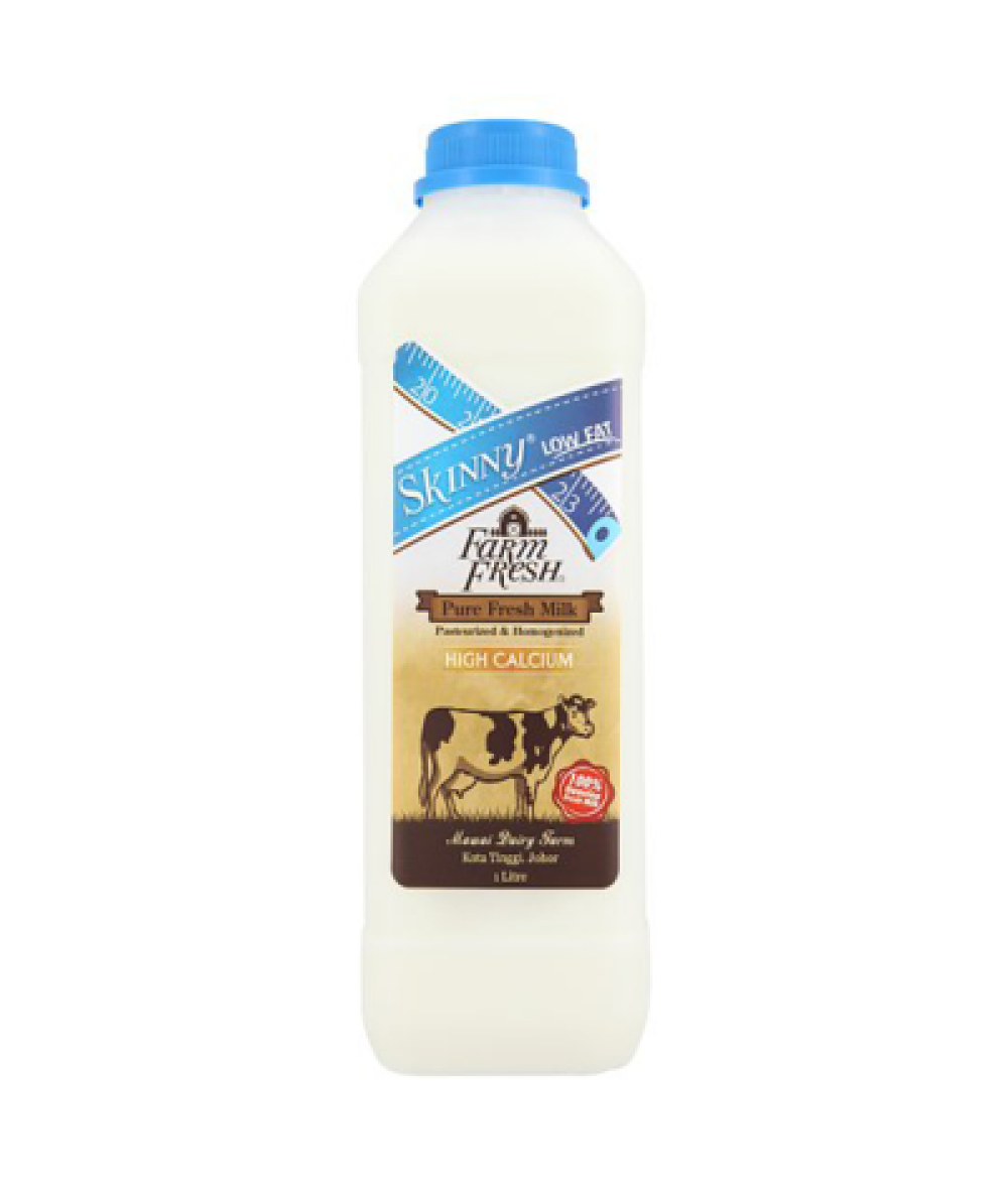 FARM FRESH SKINNY COWS MILK 1L