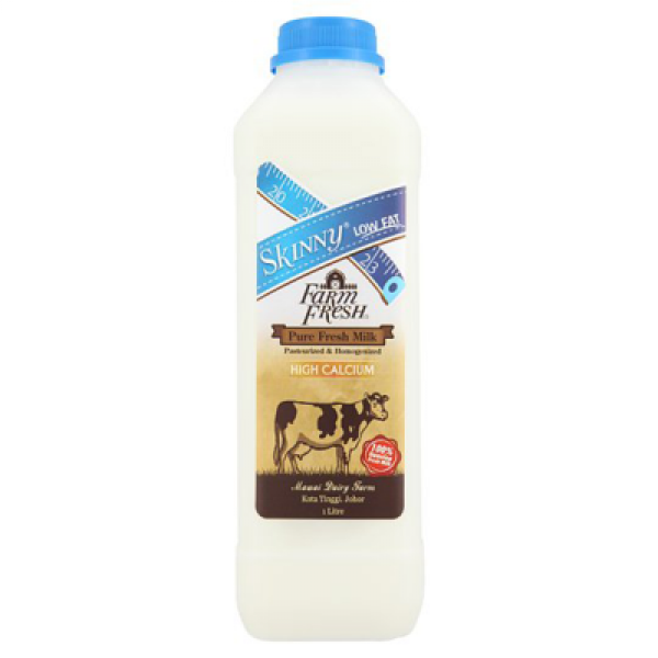 FARMFRESH SKINNY LOW FAT MILK 1L 