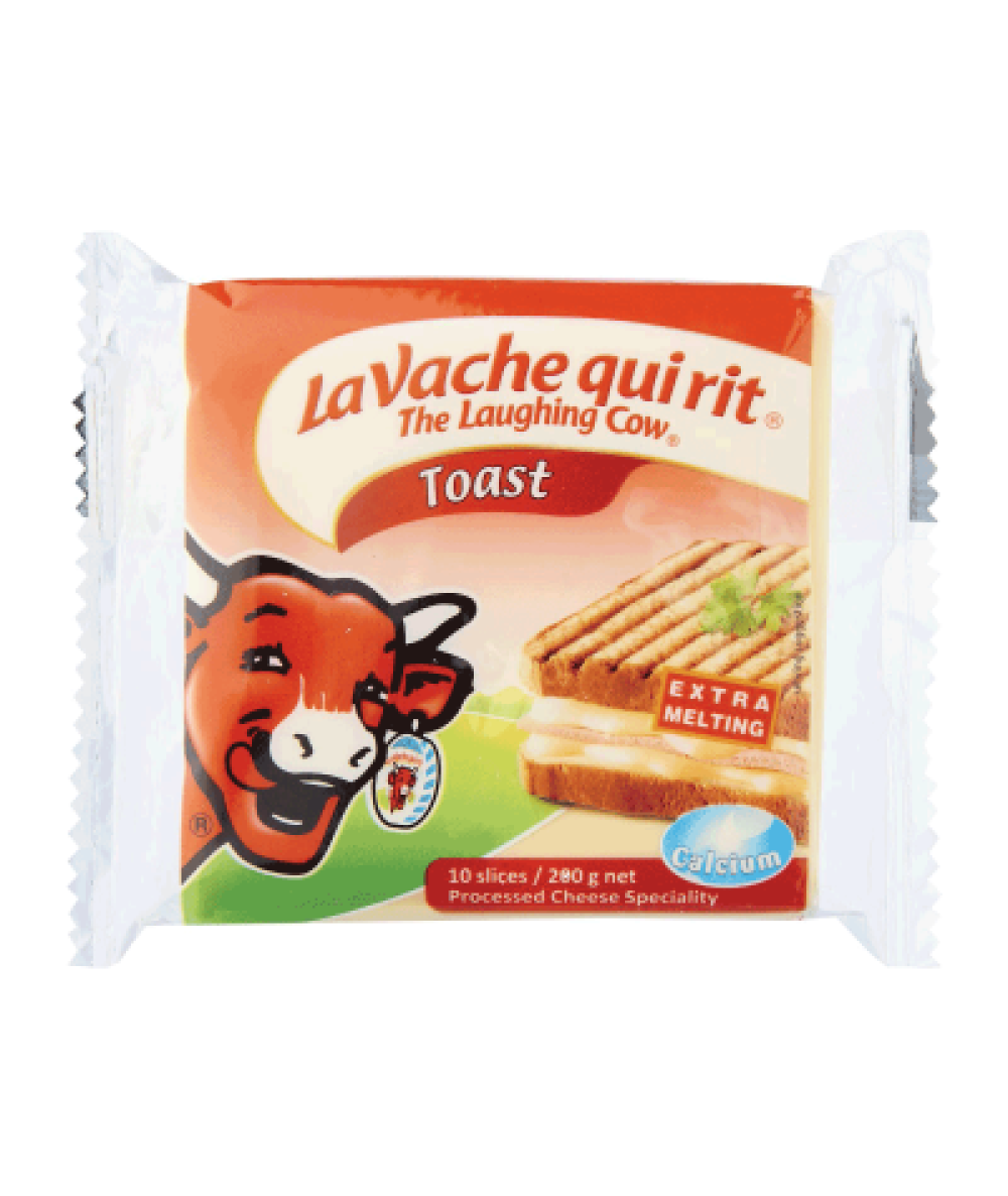 LA VACHE QUI RIT CHEESE SLICES TOAST 10S