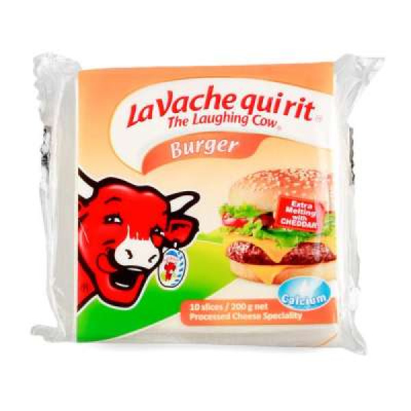 LA VACHE QUI RIT CHEESE SLICES BURGER 10S