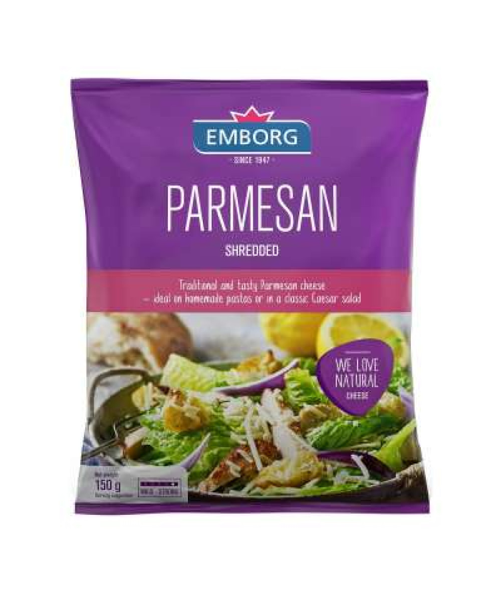 EMBORG SHREDDED PARMESAN 150G