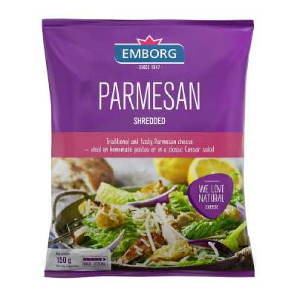 EMBORG SHREDDED PARMESAN 150G