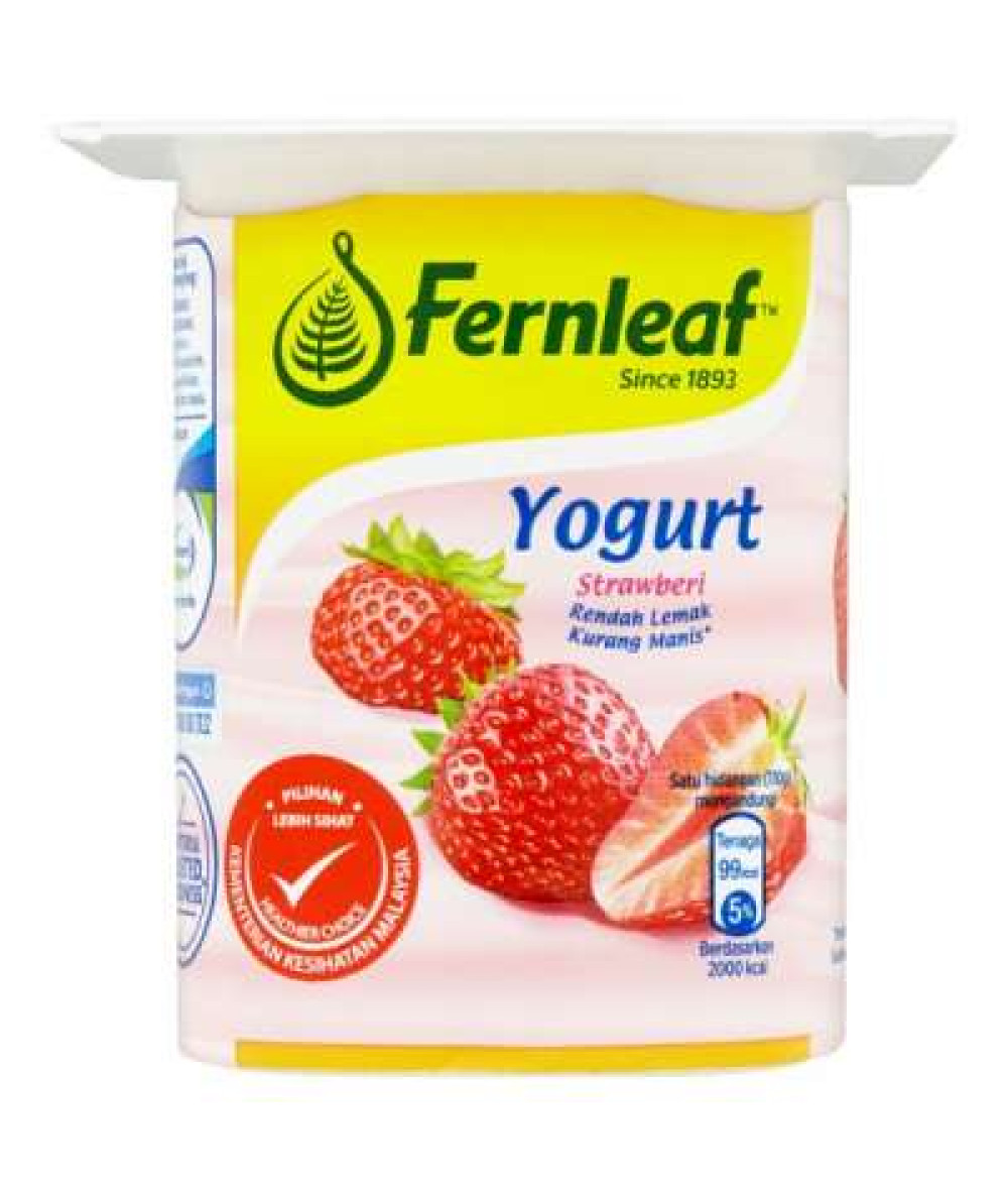 FERNLEAF YOGURT STRAWBERRY 110G