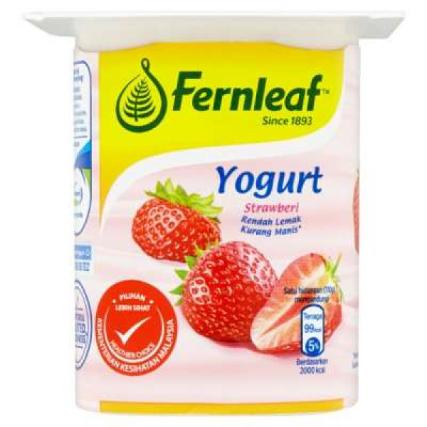 FERNLEAF YOGURT STRAWBERRY 110G