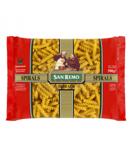 SAN REMO SPIRALS 500G