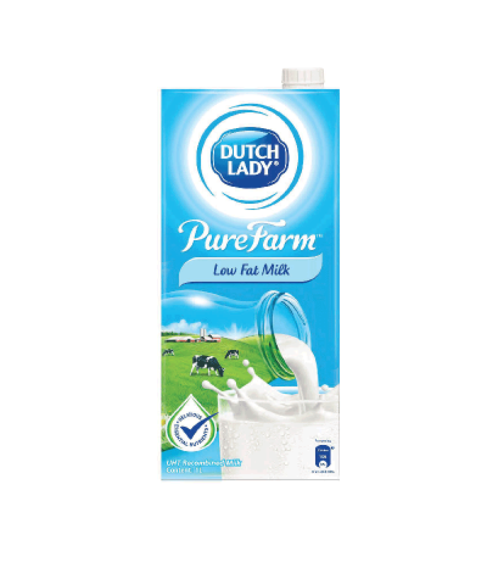 DUTCH LADY LOW FAT 1L