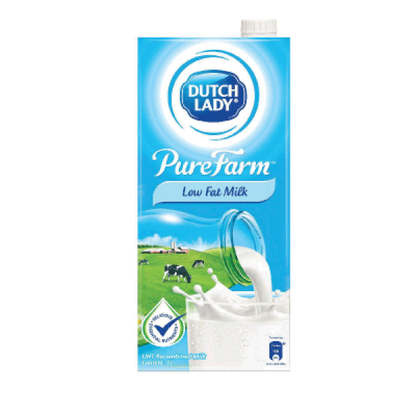 DUTCH LADY LOW FAT 1L