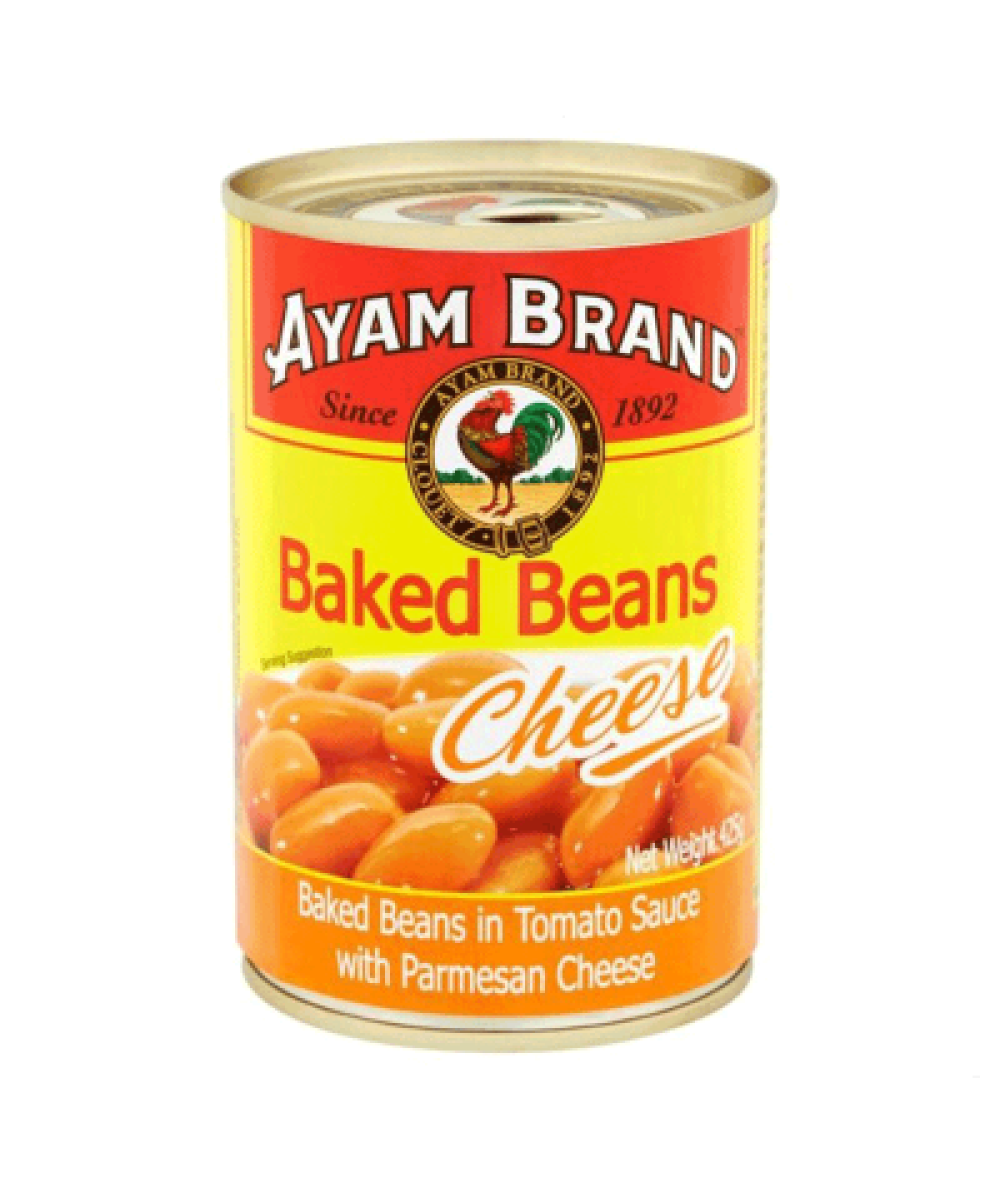 AYAM BRAND BAKED BEANS CHEESE 425G