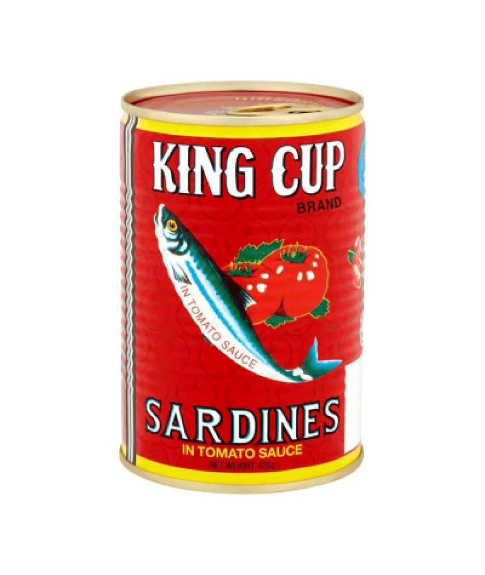 KING CUP SARDINE 155G