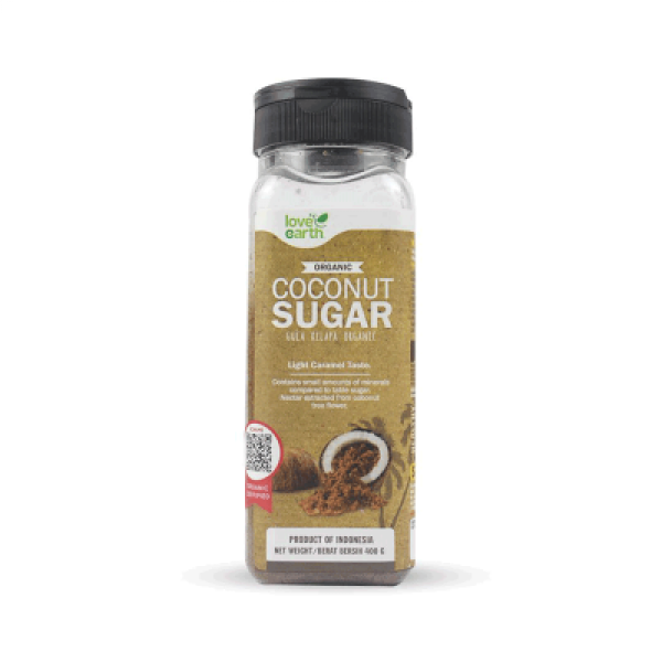 ORGANIC COCONUT SUGAR 400G