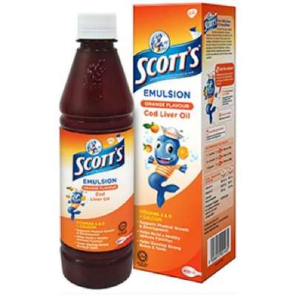 SCOTTS EMULSION ORANGE 200ML