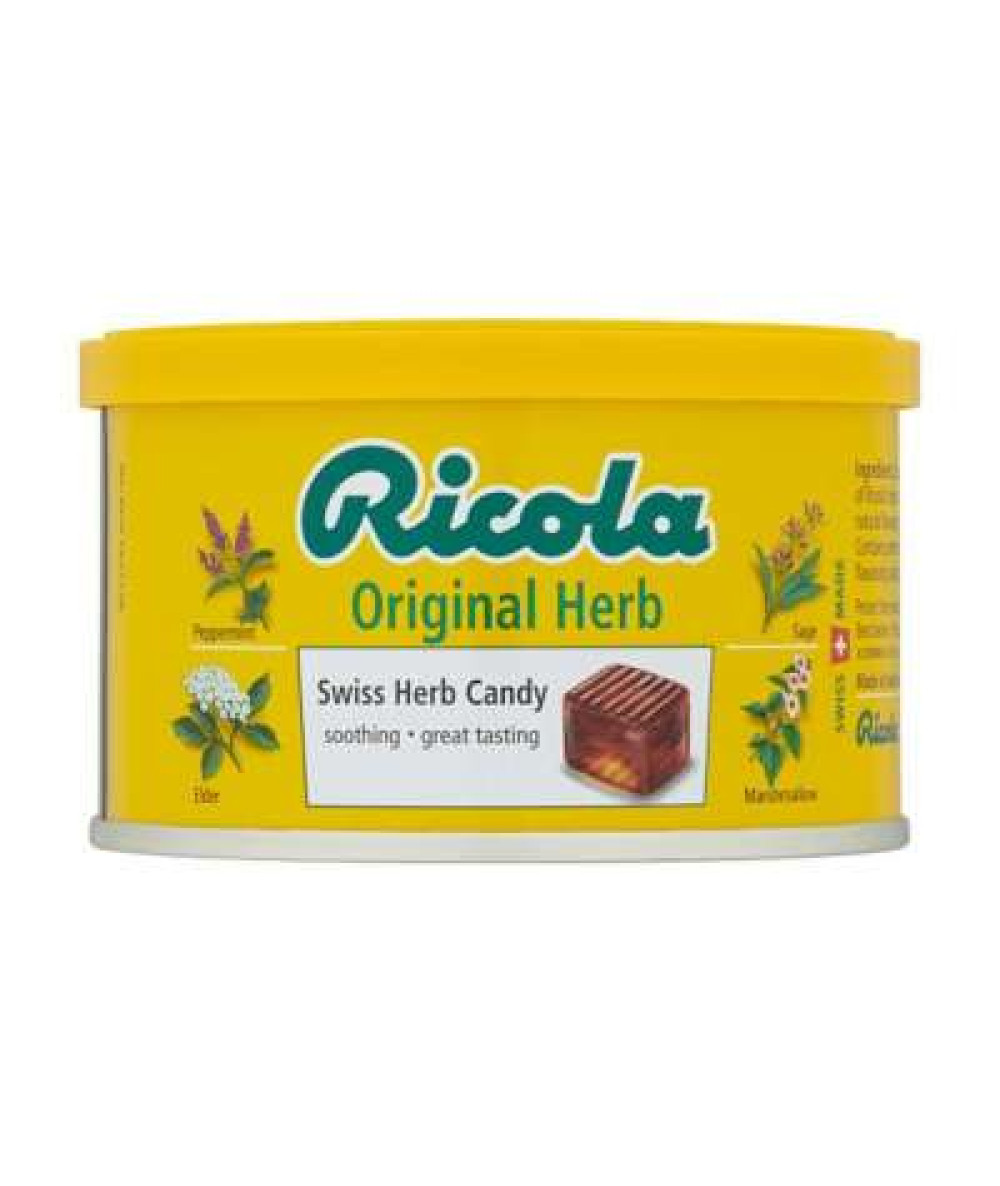 RICOLA SWISS HERB CANDY ORIGINAL HERB 100G