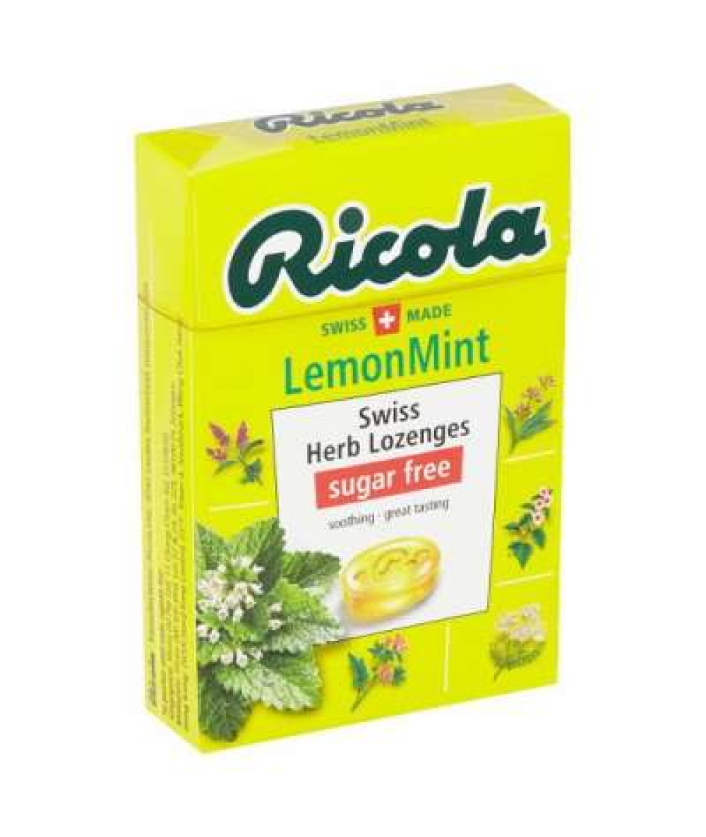 RICOLA LOZENGES LEMON MINT 40G