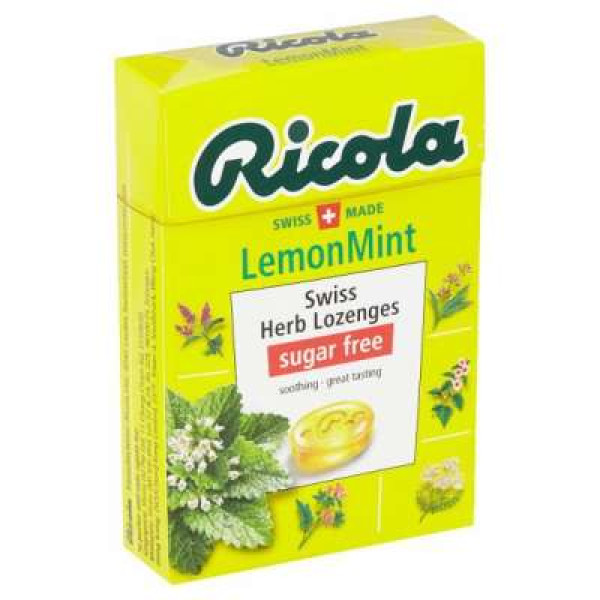 RICOLA LOZENGES LEMON MINT 40G