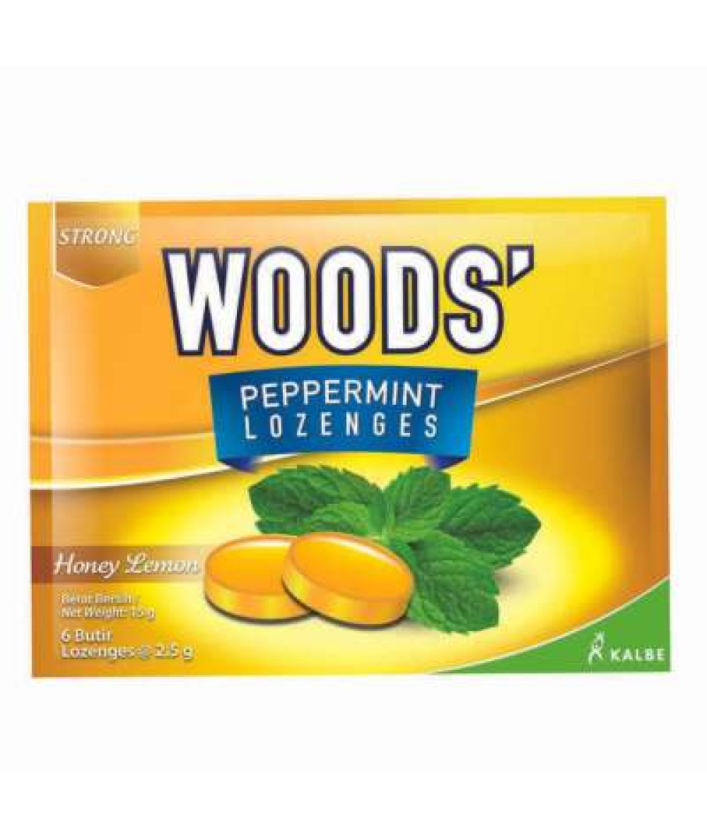 WOODS CANDY HONEY LEMON 15G