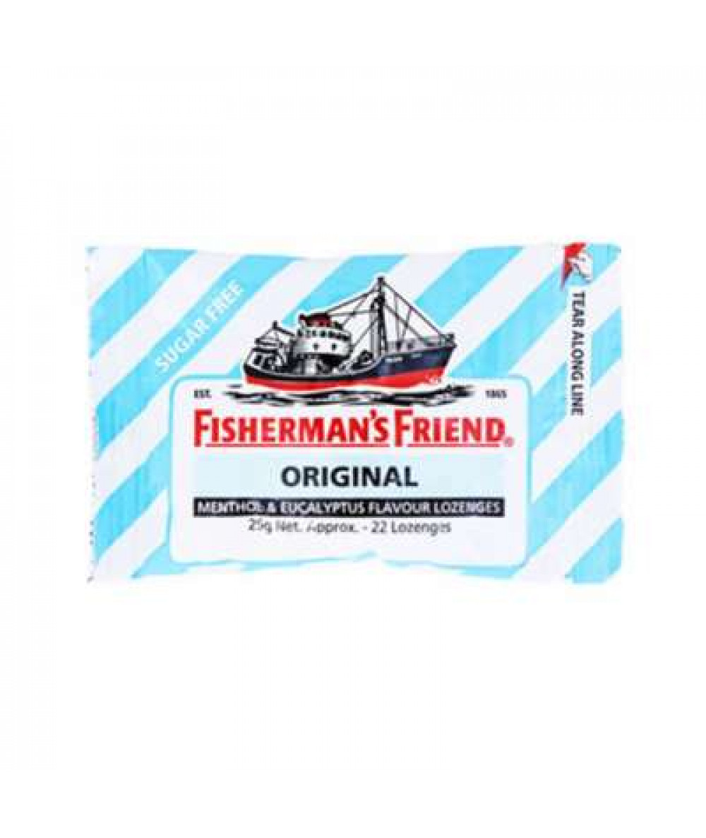 FISHERMAN'S FRIEND SUGAR FREE ORIGINAL LOZENGE 25G