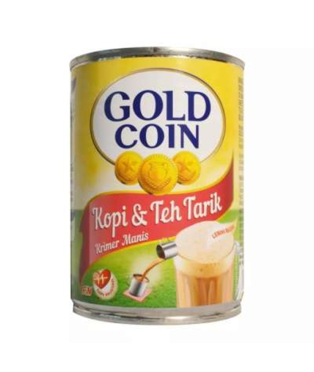 GOLD COIN (KOPI & TT) SWEETENED CREAMER 500G