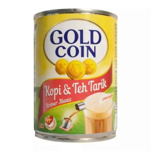 GOLD COIN (KOPI & TT) SWEETENED CREAMER 500G