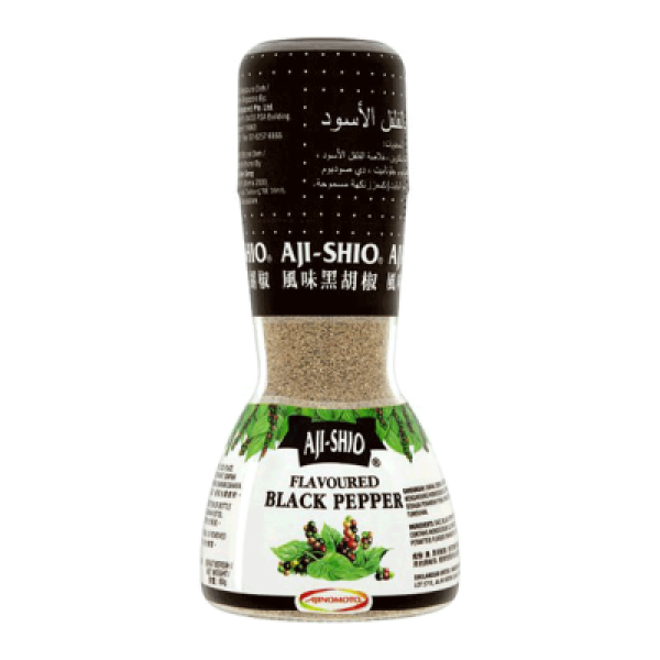 AJI SHIO BLACK PEPPER 80G