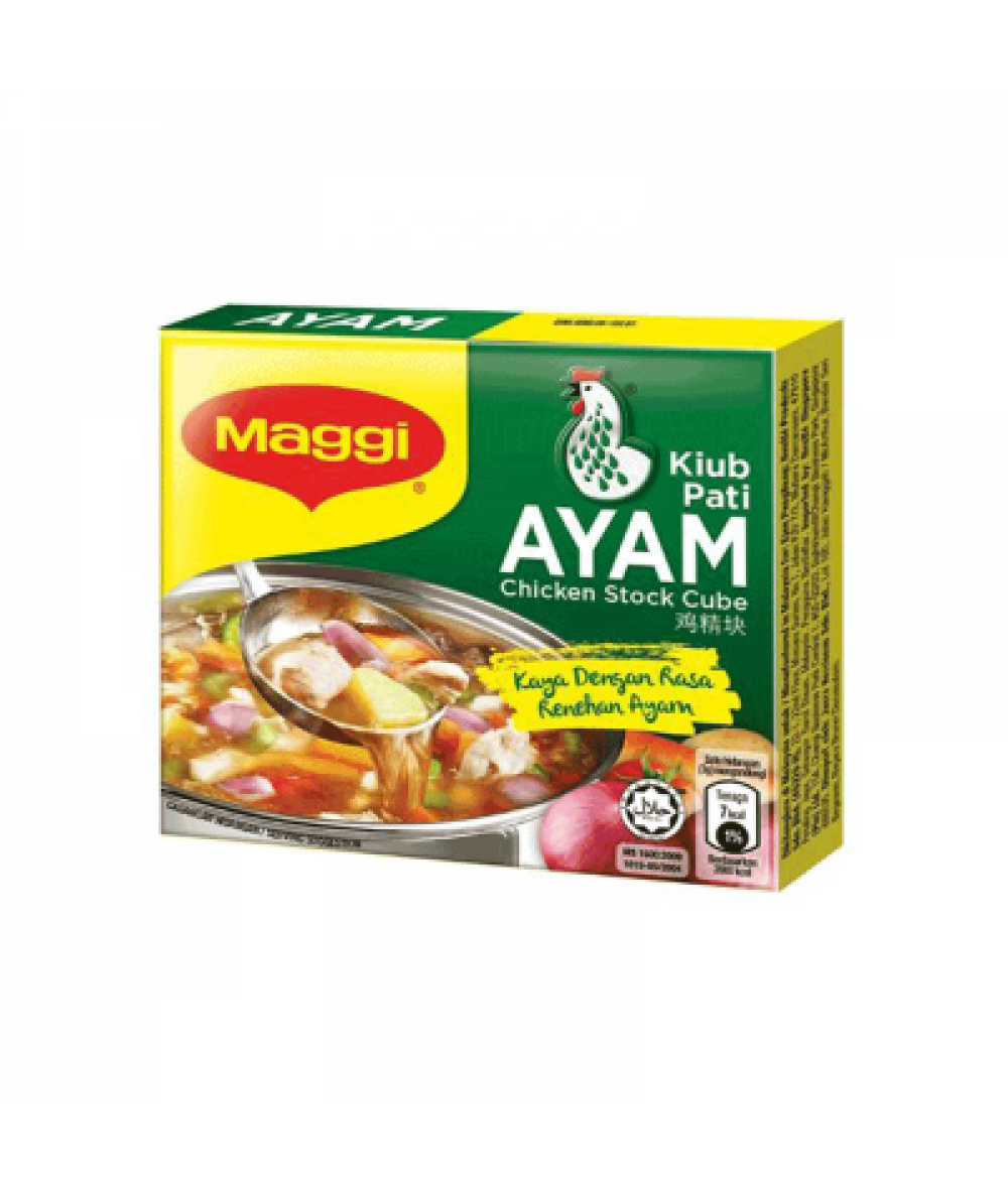 MAGGI CHICKEN STOCK CUBE 60G