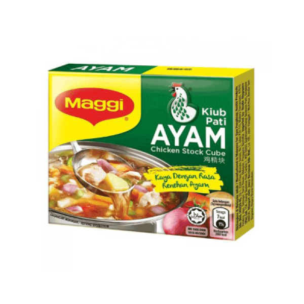 MAGGI CHICKEN STOCK CUBE 60G